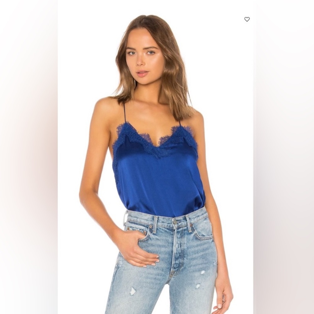 Cami NYC royal blue camisole blouse